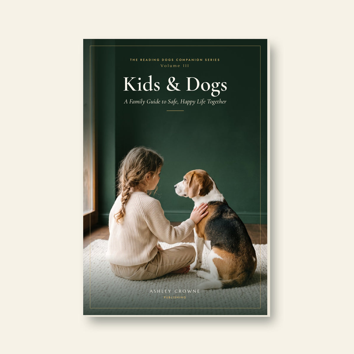 Kids & Dogs guidebook cover, Reading Dogs Companion Series Volume III
