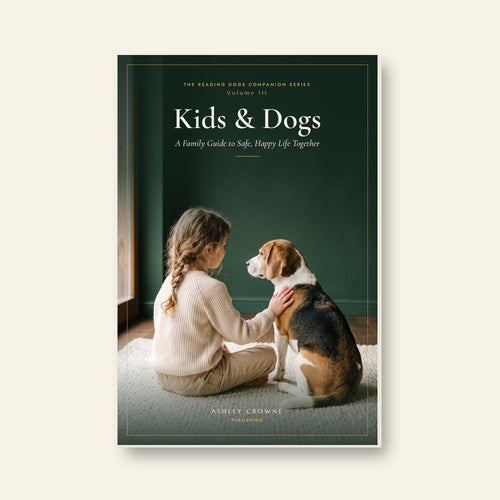 Kids & Dogs guidebook cover, Reading Dogs Companion Series Volume III
